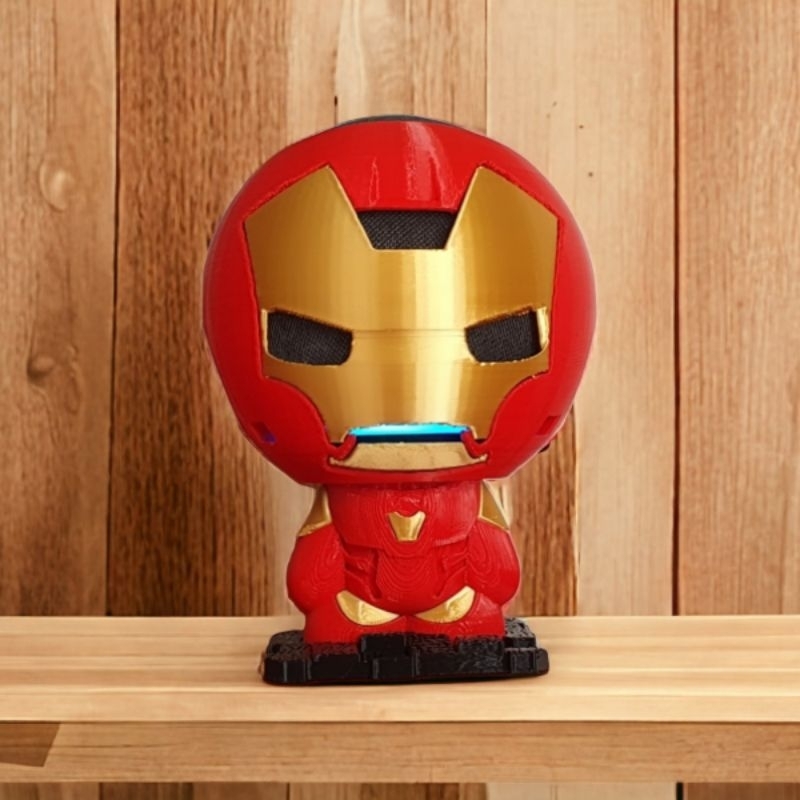 Suporte Alexa Echo Dot 4 ou Echo Dot 5 Homem De Ferro  Iron Man Presente, decoração AMAZON
