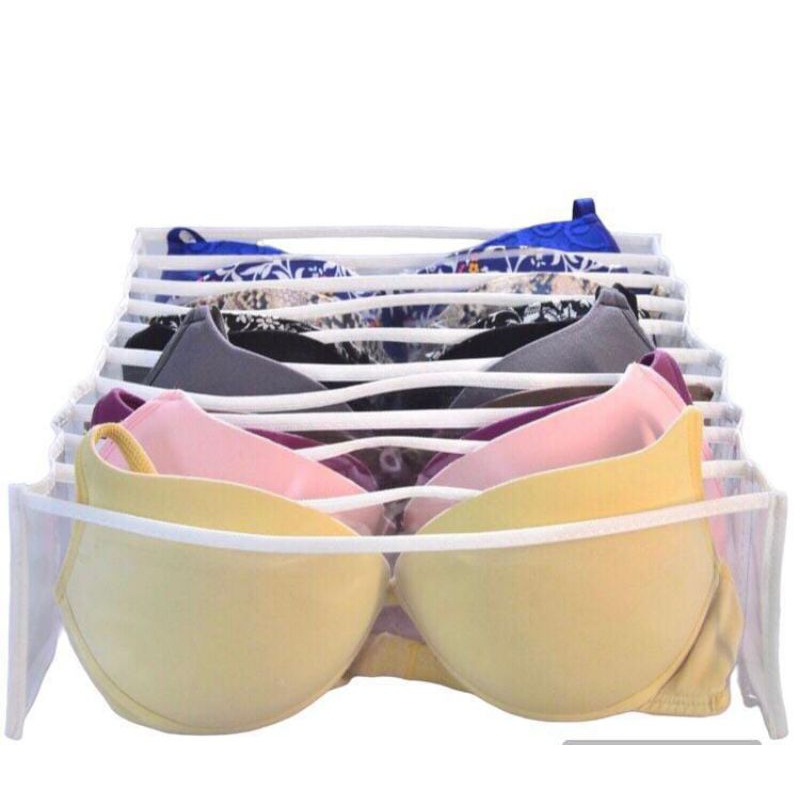 Colmeia organizadora para camisetas e blusas dry fit 30x10x25 G Branca – SU Sonho da Utilidades