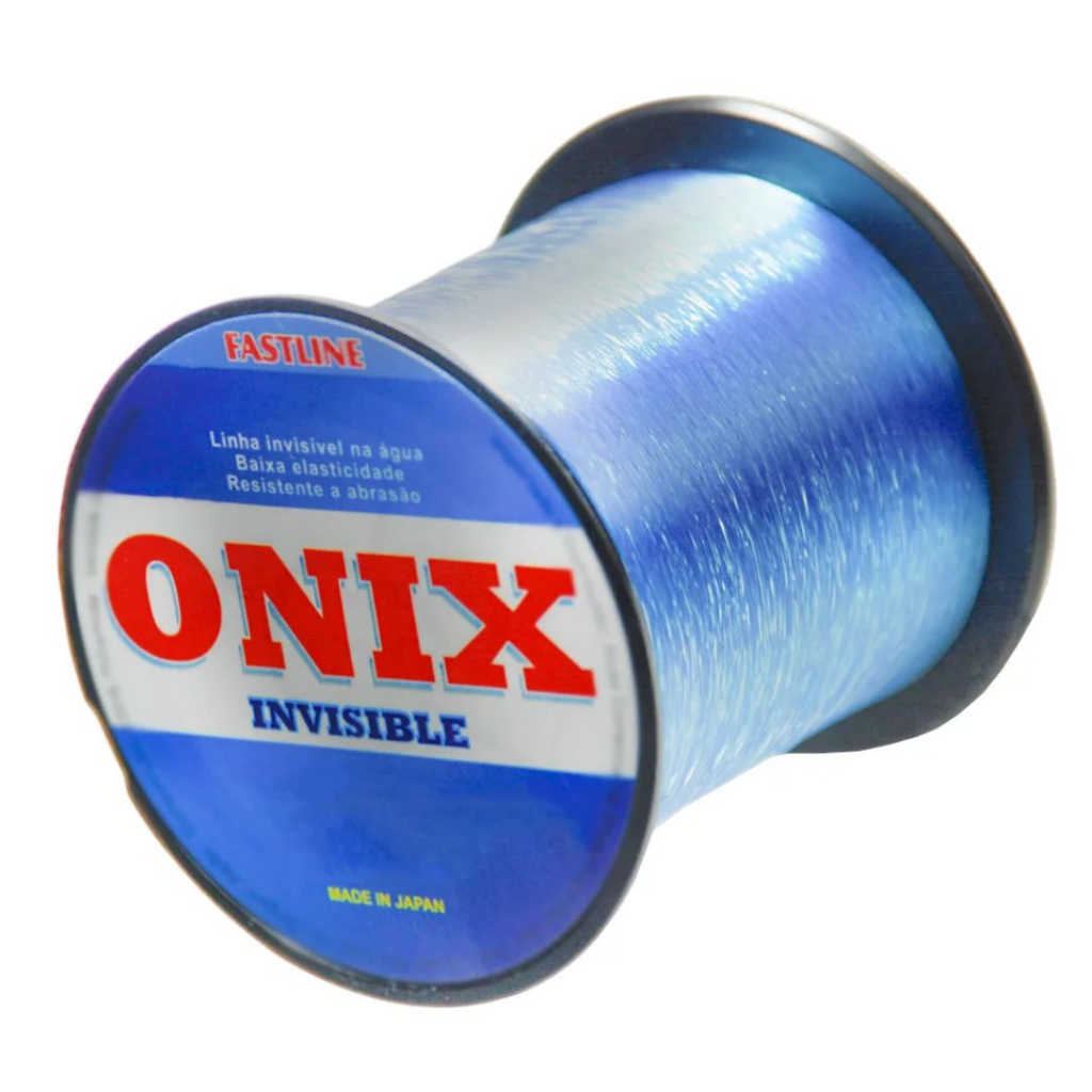 Linha Monofilamento invisible Onix Fastline Azul