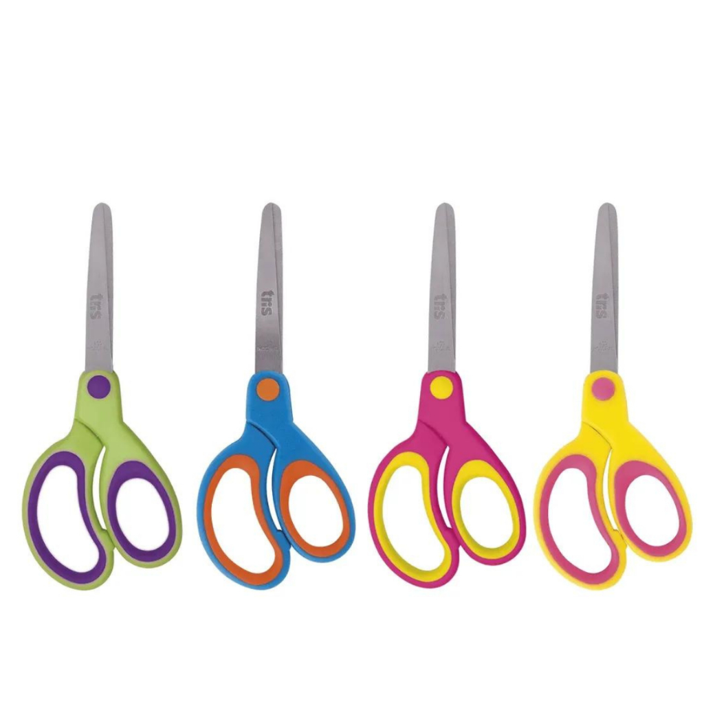 Tesoura Escolar Comfort 15cm | Tris em Oferta na Shopee
