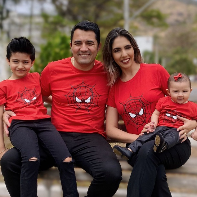 Camiseta Personalizada  Feminina ou Masculino  Adulto ou Infantil Homem Aranha.