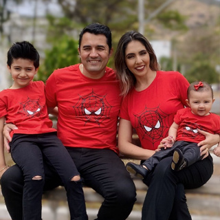 Camiseta Personalizada  Feminina ou Masculino  Adulto ou Infantil Homem Aranha. em Oferta na Shopee