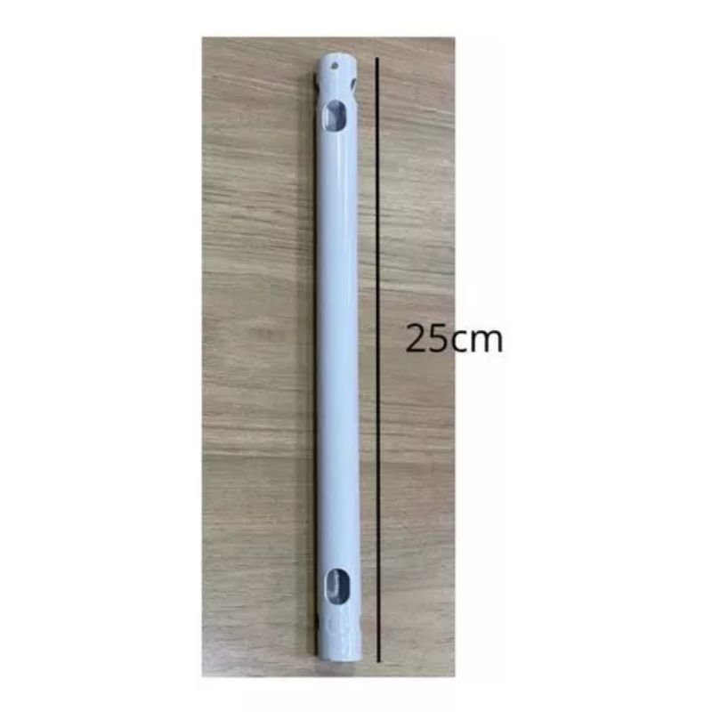 HASTE BARRA PARA VENTILADOR DE TETO VENTISOL, TRON, ARGE, VENTIDELTA 25CM