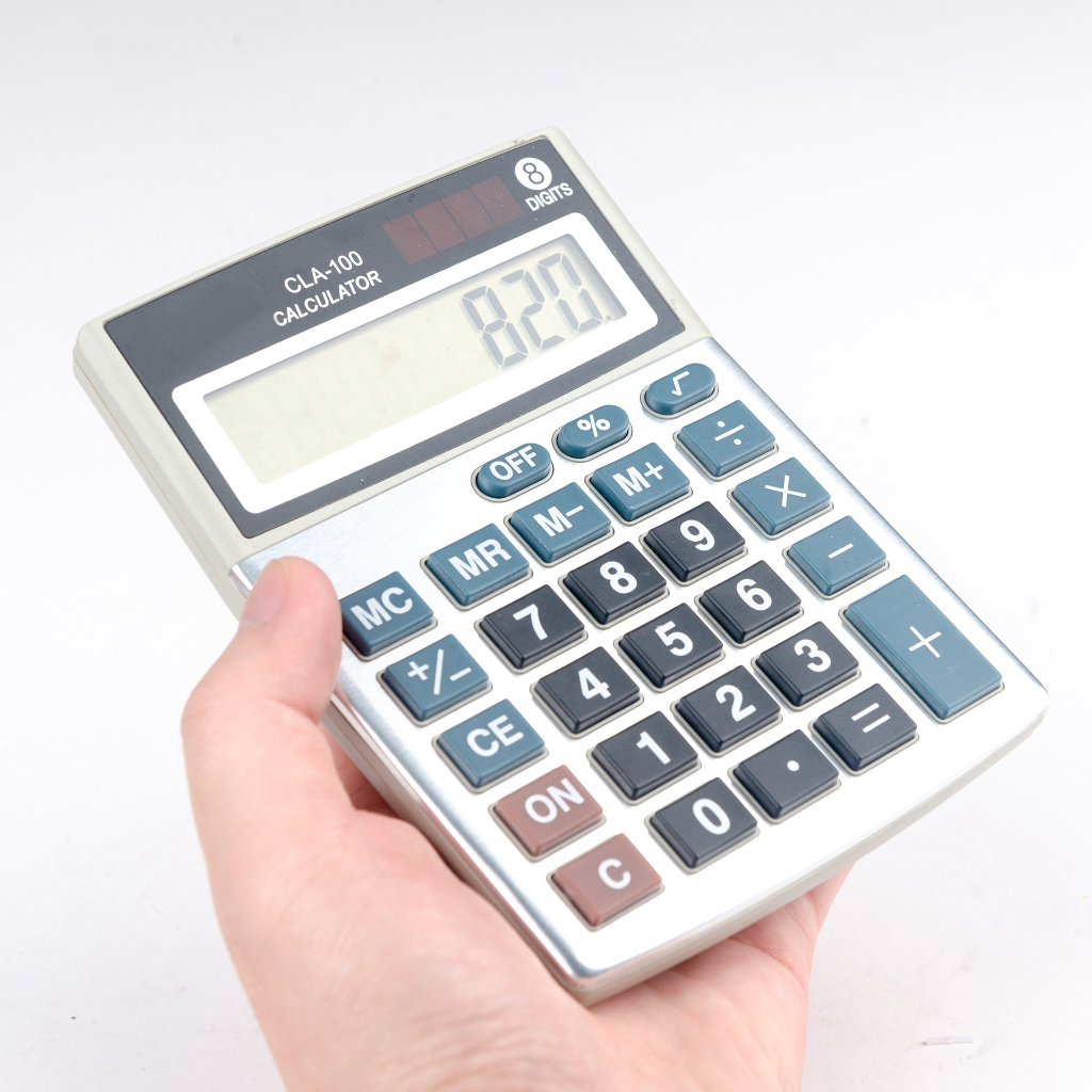 Calculadora LCD de 8 dígitos Papelaria do estudante Ferramentas de exame Calculadoras ferramentas escritório e Pronta para Uso