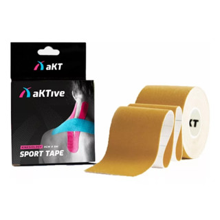Bandagem Elástica Aktive Fita Funcional Kinesio Taping Adesiva Muscular Dor Fisioterapia Tape