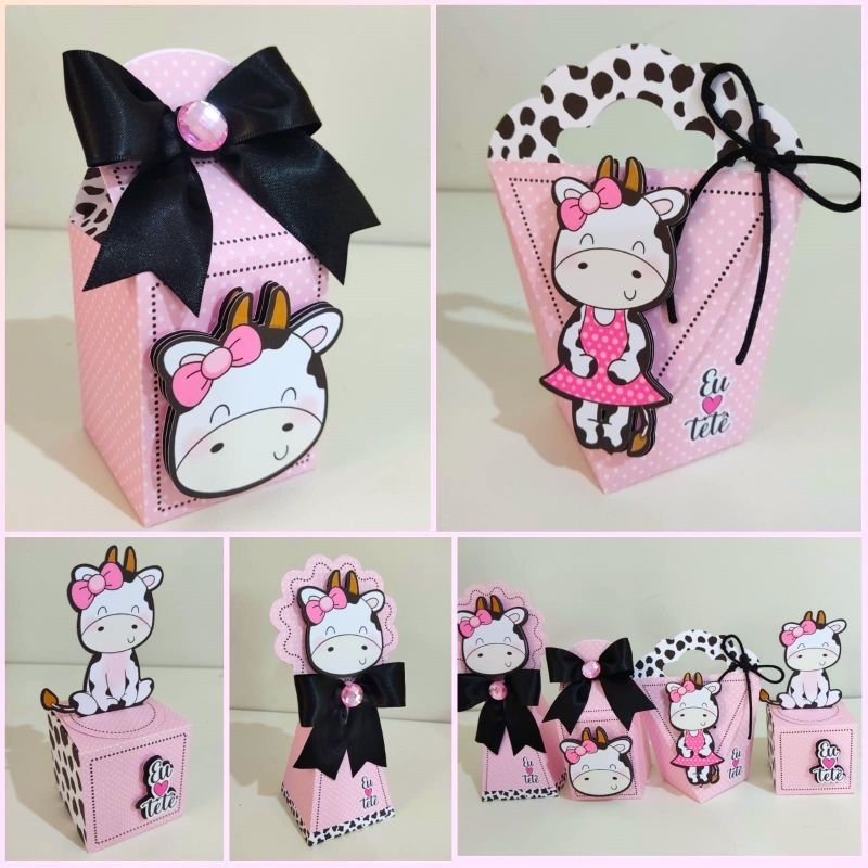 Kit Personalizados Vaquinha/lembrancinhas/festa infantil/Aniversário