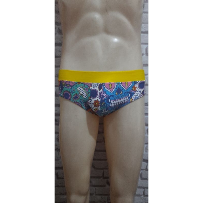 Sunga slim caveiras mexicanas
