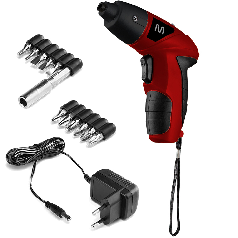 Parafusadeira à Bateria 4,8V com Kit 11 Peças HO031 Bivolt MULTILASER em Oferta na Shopee