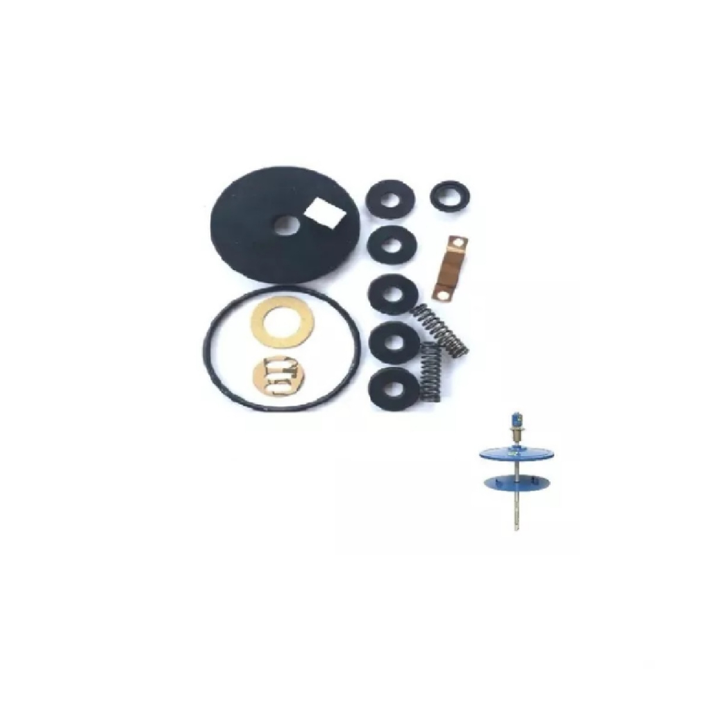 Kit Reparo Propulsora Graxa Pneumática Bozza / Cobel / Lupus