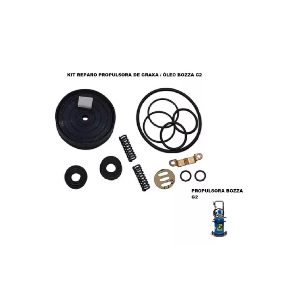 Kit De Reparo Da Propulsora De Graxa G2 Bozza
