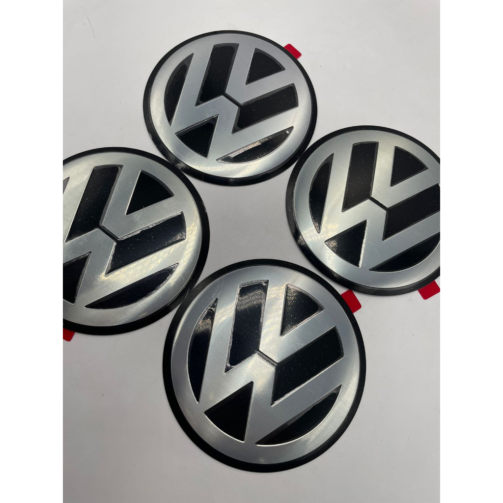 Kit 4 Emblemas Adesivos Calotinha Meio Roda Audi A8 Kromma 69mm