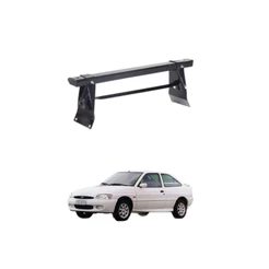 Rack De Teto Automotivo Escort 1998 - 4 Portas - Preto