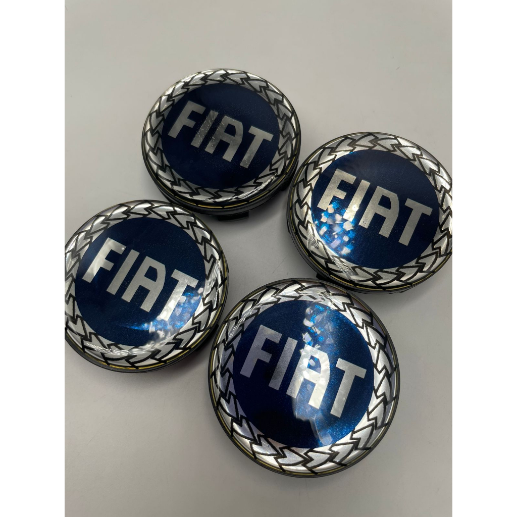 4 Calotinhas Miolo Tampa Centro Roda Scorro 55mm Fiat