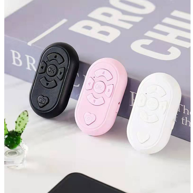 Controle remoto bluetooth/sem fio/selfie/vídeo/ebook virar mini controlador /Instagram，Tik Tok, Kwai fácil de usar em Oferta na Shopee