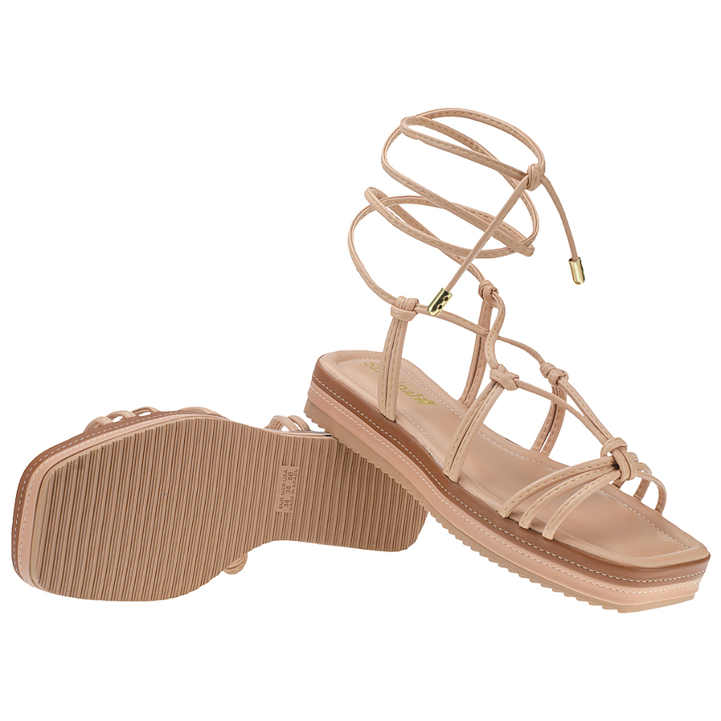 Sandália Birken Papete Flat Plana Rasteira Chinelo Shekinah Confortável Tendência Fashion Moda Macia - Women Shoes