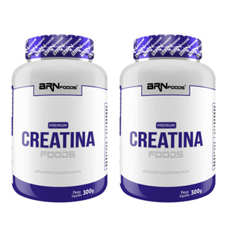 Kit 2x Creatina Premium Foods 300g - BRN FOODS