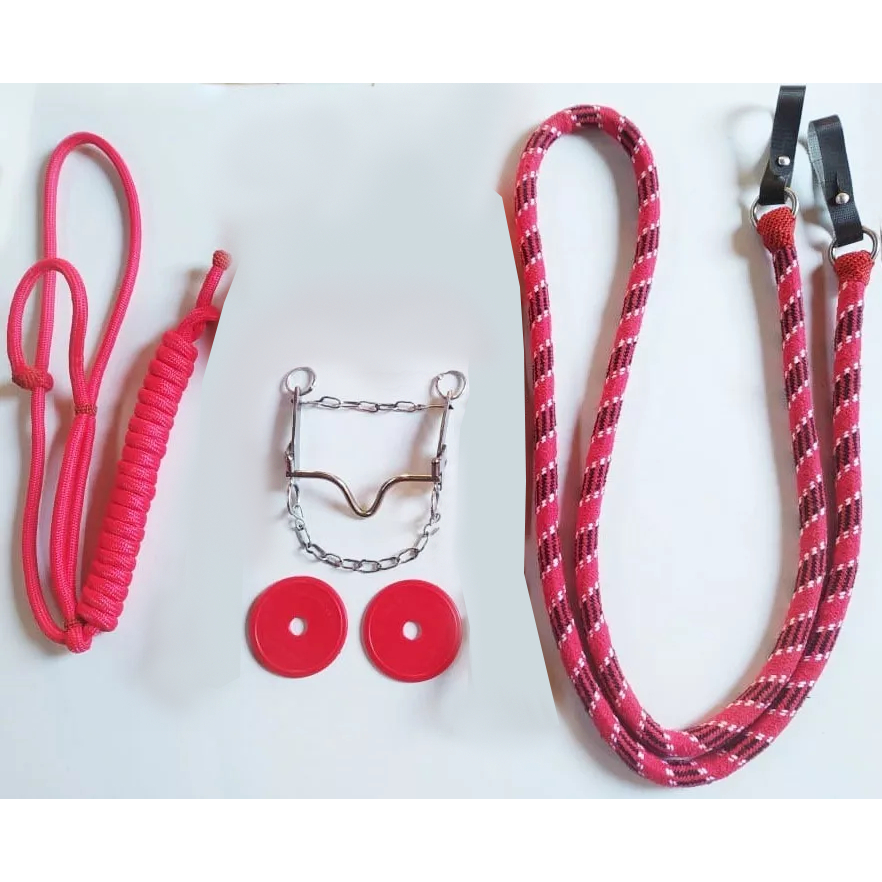 Kit montaria rédea freio cabresto rédea