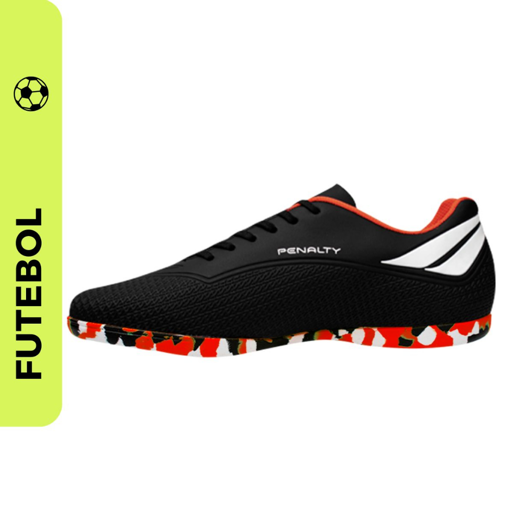 Chuteira Futsal Penalty Futebol de Salão Quadra Fúria Tênis Futebol de Salão Futsal Quadra Antiderrapante Original