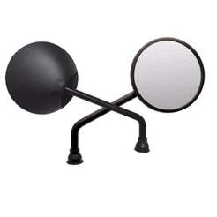 Espelho Retrovisor Biz100 Biz 100 Preto Par