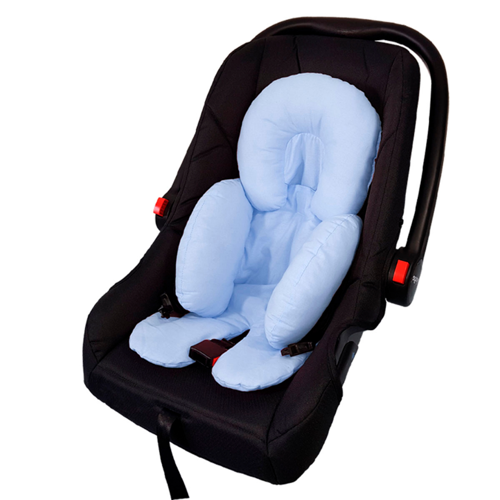 redutor para bebê conforto ou carrinho de bebê apoio de corpo para bebê cores menino/menina