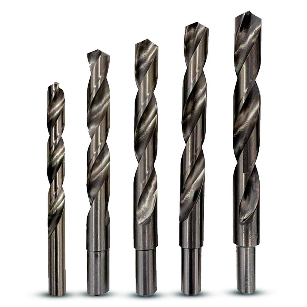 Jogo De Brocas 5 Peças Aço Rápido Para Metal Madeira 12,13,14,15,16mm Haste Com E Sem Rebaixo - MTX em Oferta na Shopee