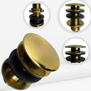 Válvula Click para Cuba de Banheiro em Vidro e Porcelana 7/8 – Design Moderno e Funcional