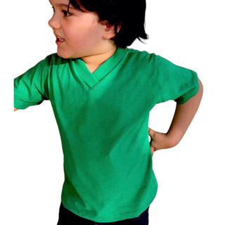 Camiseta Infantil Lisa Gola V em Oferta na Shopee