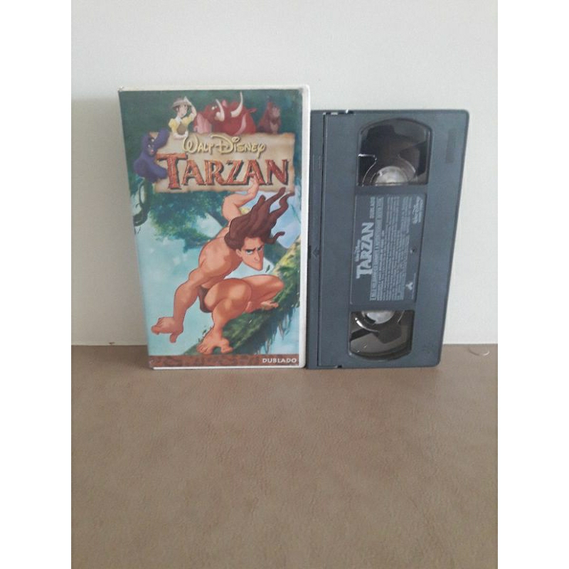Vhs Tarzan - Clássico Disney - Dublado