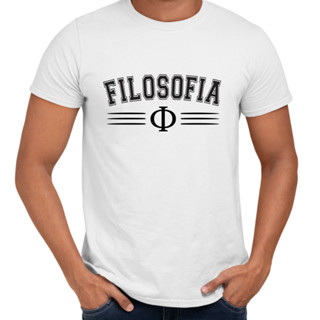 Camiseta Filosofia Profissão Universidade Faculdade