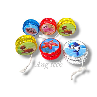 Yoyo IOIO infantil com led brinquedo mundo marinho com Luz Led Colorida