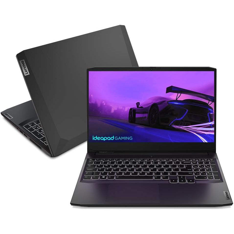 Lenovo 82MG0009BR - Ideapad Gaming 3i Notebook, i5-11300H, 8GB, 512GB SSD dedicado GTX 1650 4GB 15.6" FHD WVA W11, negro