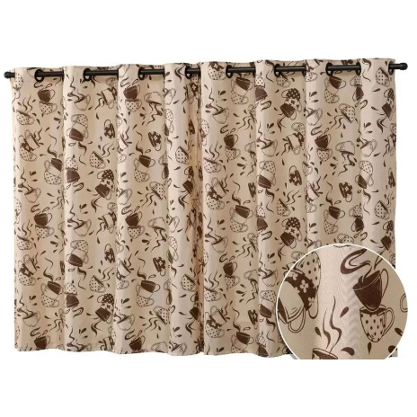 Cortina Cozinha 2.00 x 1,30 alt Lindas Estampas