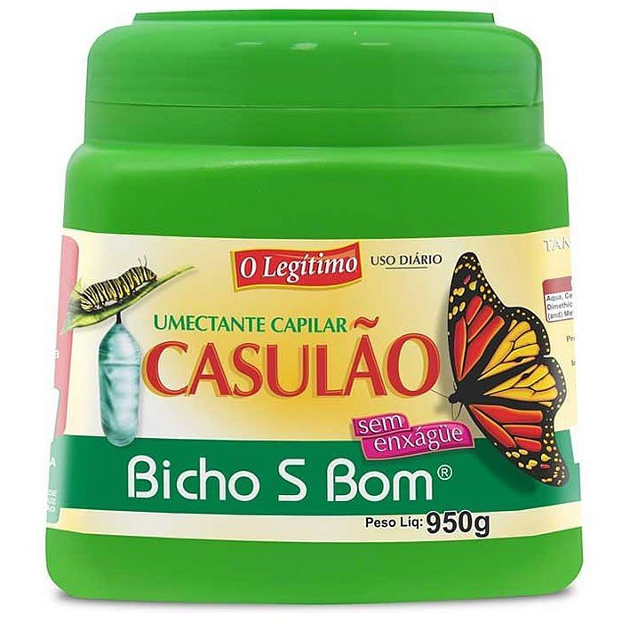 Creme De Tratamento Bicho Da Seda Casulão 950g