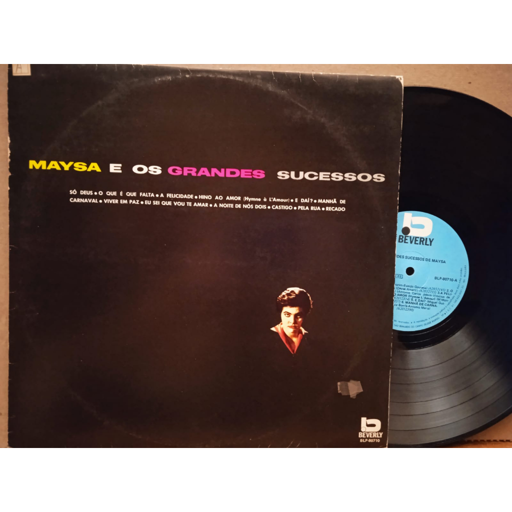 LP Maysa Matarazzo – Maysa E Os Grandes Sucessos (001)