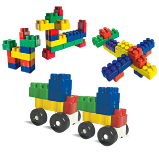 Blocos de Montar 210 a 420 Peças Brinquedos Educativos Didatico Infantil Menino e Menina em Oferta na Shopee