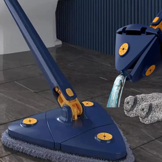 Rodo Triangular de chão MOP Cantos Limpeza mágica eficiente Auto-espremedor de lavagem fácil