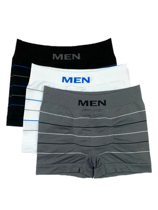 Kit 3 Cuecas Boxer Masculina / Microfibra