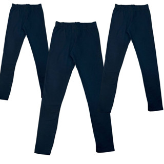 kit 3 Leggings leg preta infantil/juvenil cotton tamanho 1 a 14