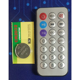 Controle Remoto Para Placa Usb De Caixa Ativa C/bateria 2032