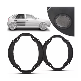 Par Aro Adaptador Falante Escort / Gol G2 G3 G4 Traseiro 2p em Oferta na Shopee