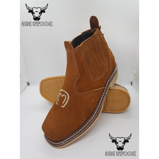 Botina Mangalarga Marchador Country Cowboy Rodeio 100% Couro Bota Sapato Coturno