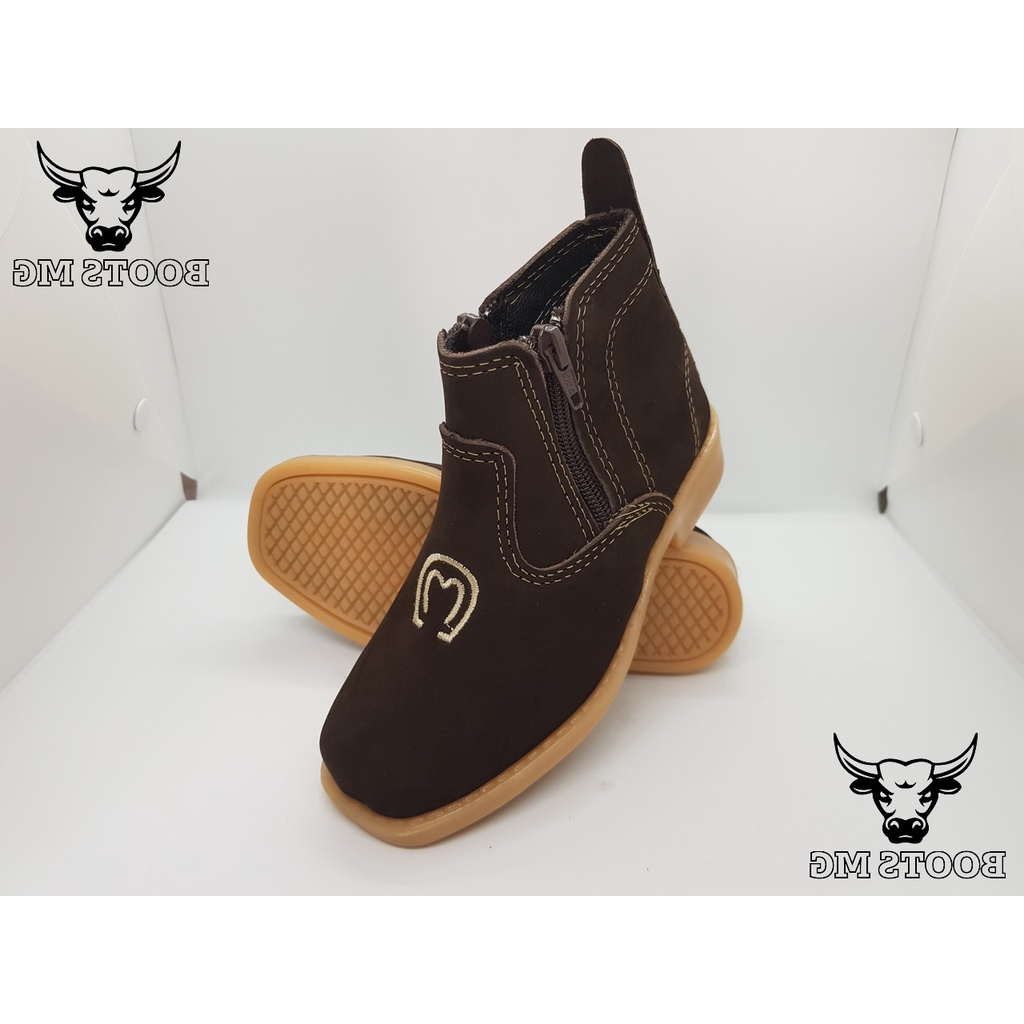 Bota Infantil Masculina Menino Country Texana Rodeio Festa Junina Festa Julina Vaquejada Sitio