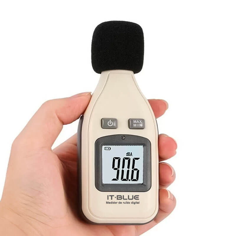 Decibelímetro Digital Medidor De Som Digital 30-130 Decibéis