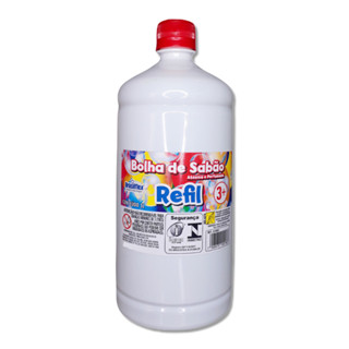 Refil para bolha de sabão líquido para fazer bolhas 1 litro