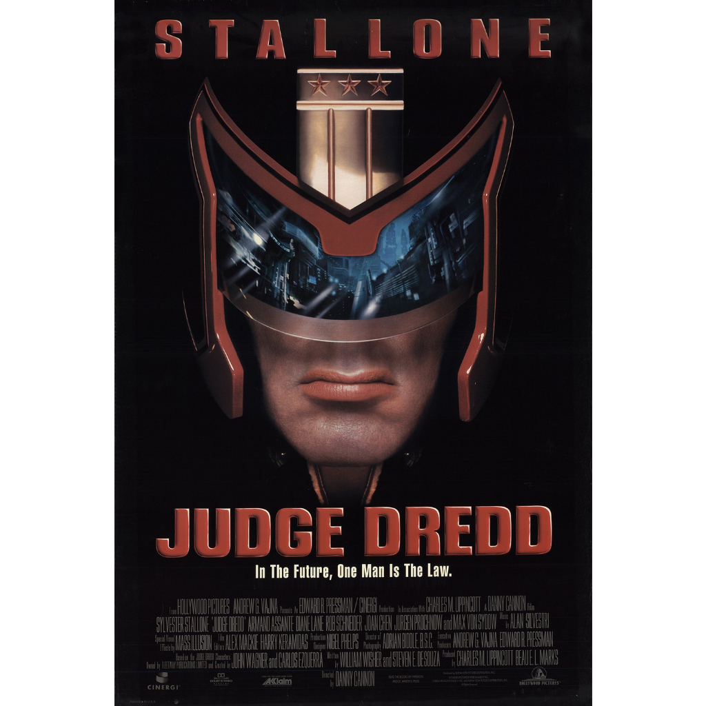O Juiz (1995) (Judge Dredd) Sylvester Stallone e Armand Assante - Dublagem Clássica