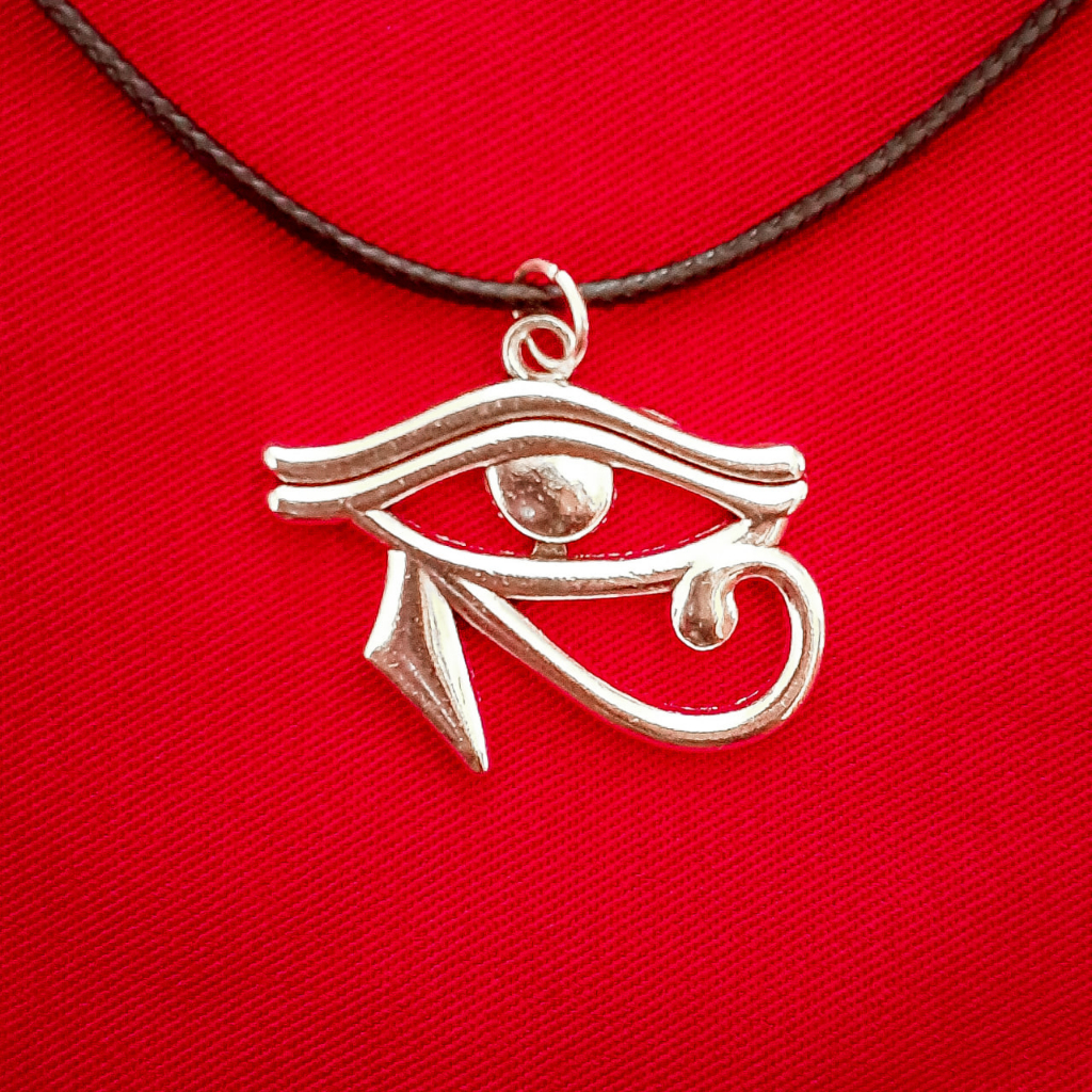 Colar Olho de Hórus, Deus egípcio, Egito antigo, old religion, wicca, goth, ghotic , Horus [ CR ]