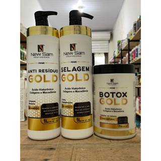Kit Selagem Shampoo Antiresiduos e Botox Sem Formol