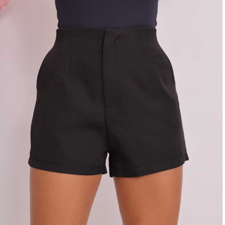 Short Alfaiataria Cintura Alta Short Zara