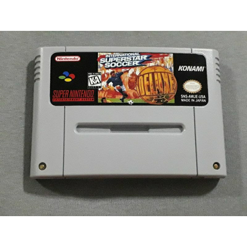 Superstar  Soccer Deluxe P/SNES/SfC Aproveite!!!