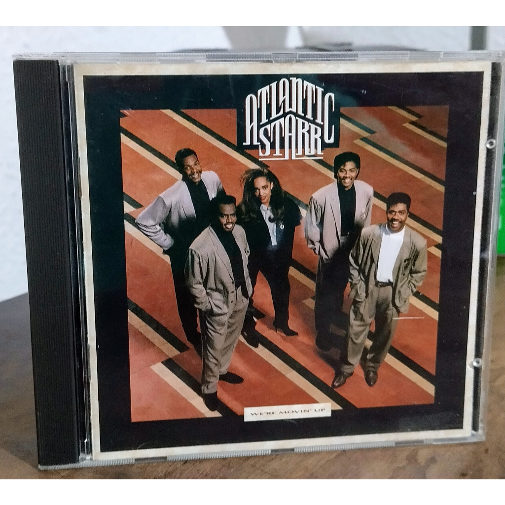 CD - ATLANTIC STARR - WE'RE MOVIN' UP (MADE IN USA)